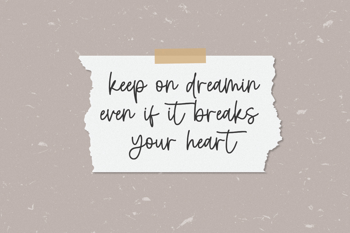 Hello Diana - a lovely handwritten, a Handwritten Font by Beautypes (Photo 4 of 7)