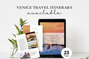 Venice Travel Itinerary Template, a Magazine Template by Pulsecolor (Thumbnail 1 of 9)