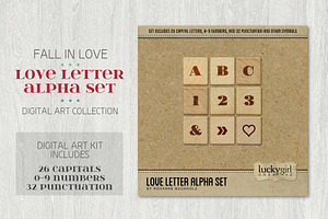 Love Letter Alpha Set