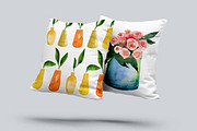 Watercolor flower shop, mother's day, a Texture Illustration by swiejko (Thumbnail 6 of 6)