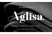 Aglisa Serif Font, a Serif Font by Ermedia Studio (Thumbnail 1 of 10)