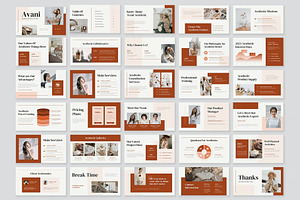 Aesthetic Company Profile Powerpoint