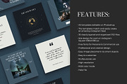 Space Social Media Pack | PS, a Social Media Template by Anna Studio (Thumbnail 2 of 5)