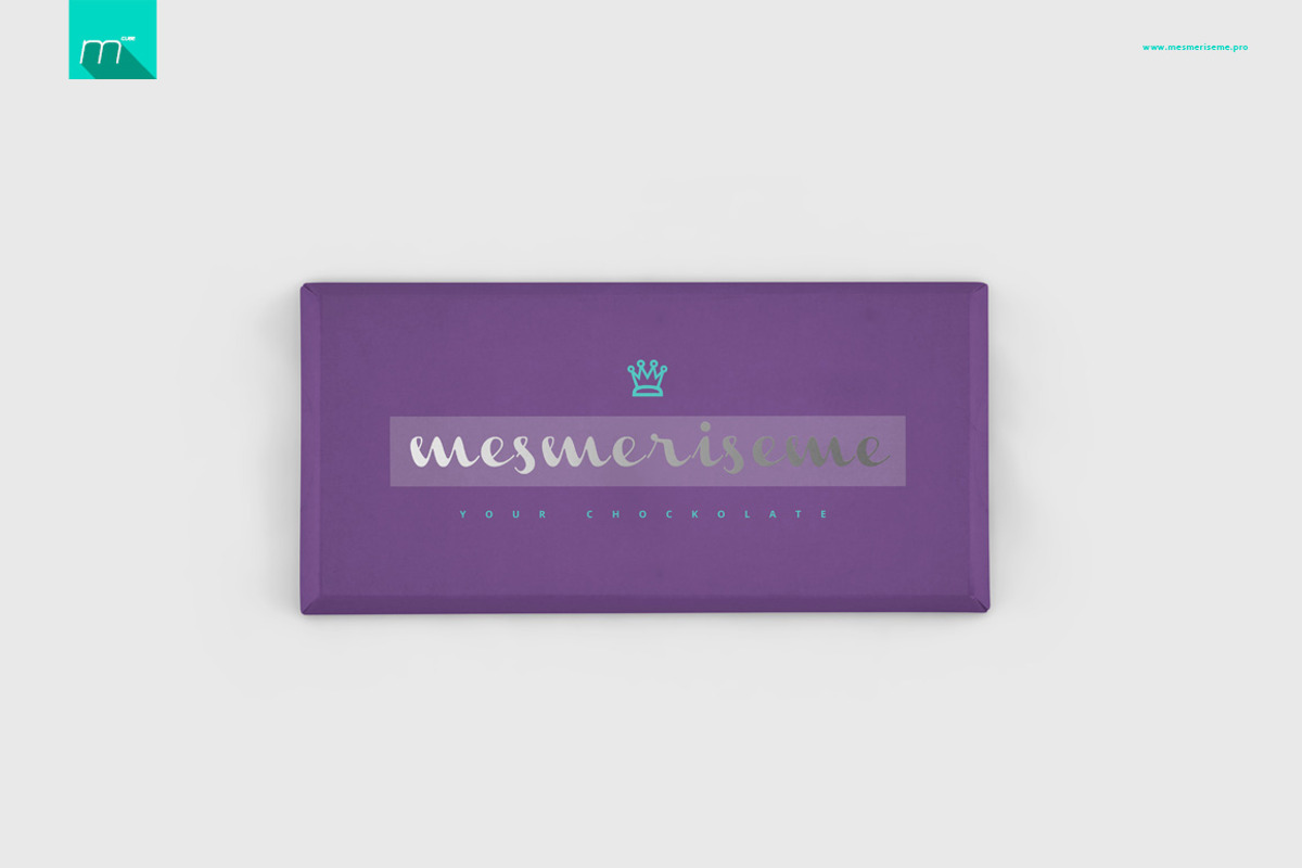 Chocolate Box Mock-up, a Packaging Mockup by BlackMocca (Photo 2 of 9)
