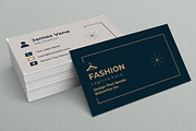 Fashion Business Card Template, a Business Card Template by MightyDesign (Thumbnail 2 of 6)