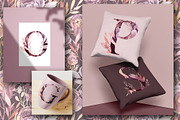 Autumn Floral Watercolor Clipart, a Decorative Illustration by LenArt (Thumbnail 12 of 18)