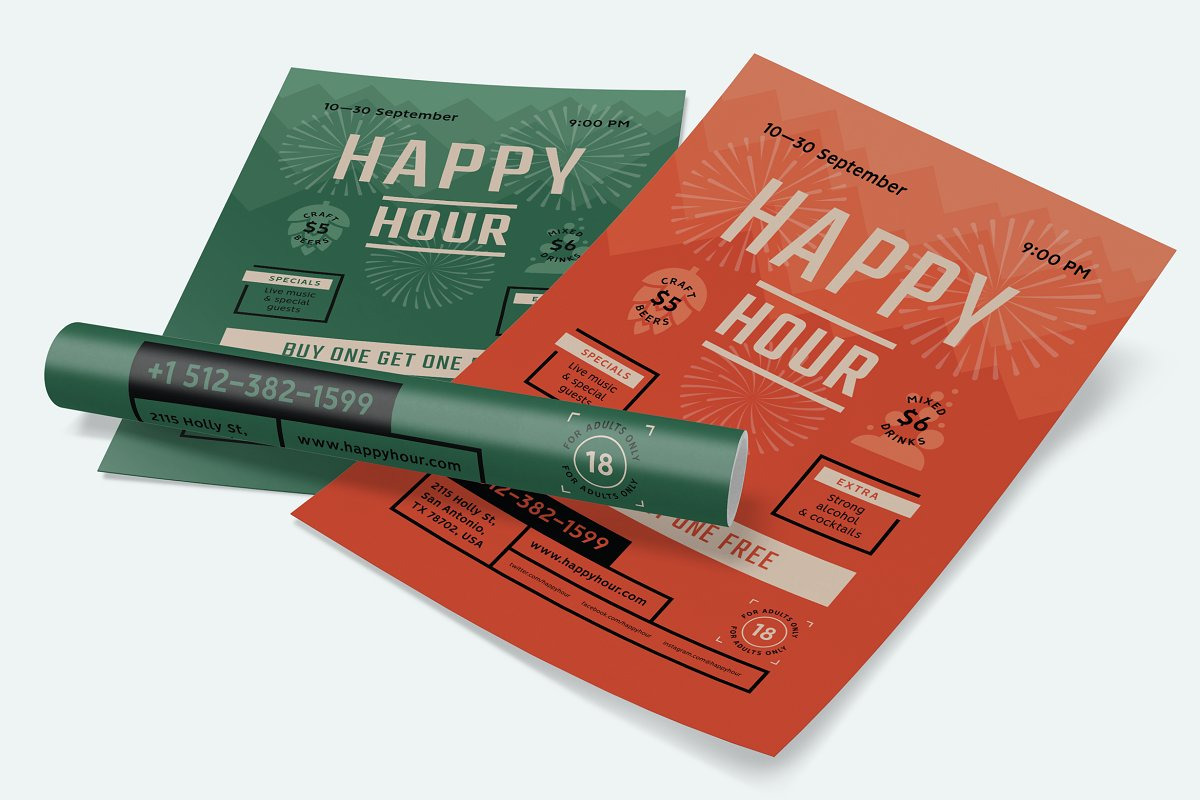 Event Poster Bundle + Freebie, a Flyer Template by EDT.Graphics (Photo 40 of 54)