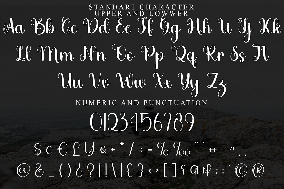 Simple Rainny, a Handwritten Font by FreshTypeINK (Photo 2 of 8)