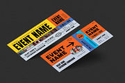 Event Ticket, a Card Template by Guuver (Thumbnail 1 of 3)