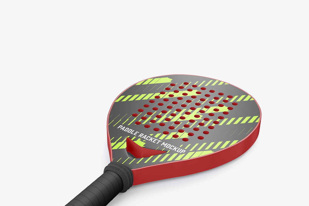 Paddel Racket Mockup, a Product Mockup by OneVectorStock