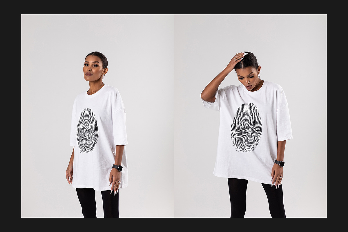 T-Shirt Mock-Up Set, a Shirt Mockup by Freeman Studio (Photo 7 of 15)