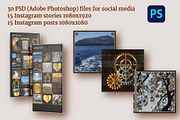 Back to an Alternate Past, a Social Media Template by Digital illustration shop (Thumbnail 3 of 5)