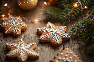 Decorated Christmas gingerbread, a Food & Drink Photo by MistyDay