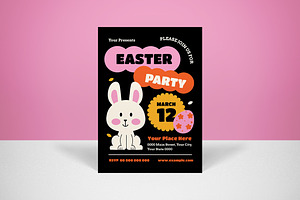 Easter Invitation, an Invitation Template by graphicook