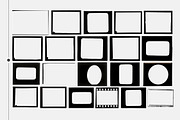 Film Frames PNG Objects, a Texture Graphic by Freezerondigital (Thumbnail 7 of 13)