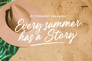 Bittersweet Dreaming, a Handwritten Font by Damarletter (Thumbnail 6 of 9)