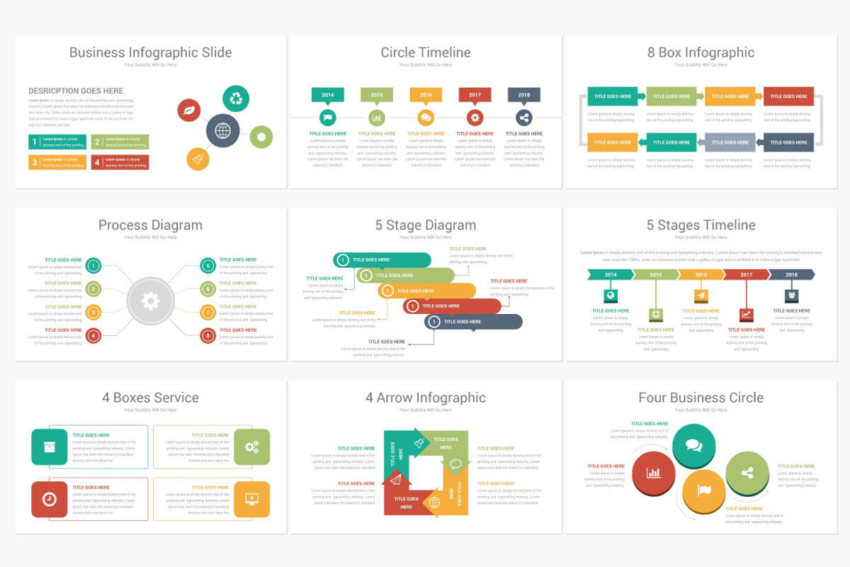 60% OFF-Complete Infographics Bundle, a Presentation Template by SlideArt (Photo 11 of 51)