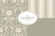 Arts & Crafts Floral Pattern Sage, a Pattern Graphic by Eclectic Anthology (Thumbnail 4 of 10)