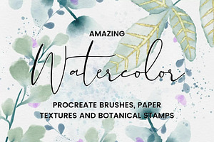 Watercolor Procreate Brushes