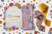 Groovy - Cliparts and Patterns, a Pattern Graphic by PatrushevaYana (Thumbnail 14 of 14)