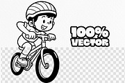 Kids Activities Line Art, a Person Illustration by Tekuni (Thumbnail 2 of 7)