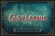 Castlefire Font, a Script Font by Allmostudio (Thumbnail 1 of 10)