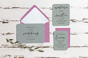 Rustic Wedding Suite Mockup Olive 2, a Print Template by ILLONA GRAPHICS (Thumbnail 3 of 6)