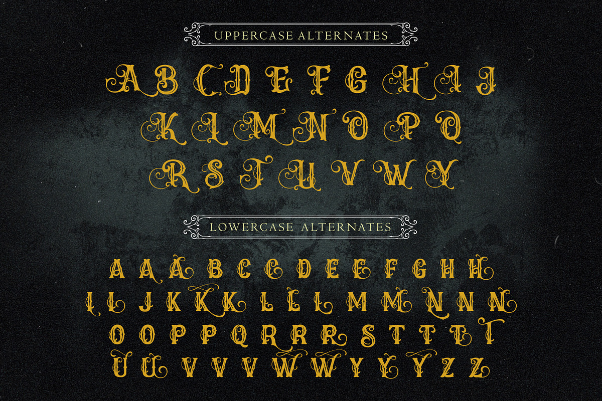 Castlefire Font preview 8