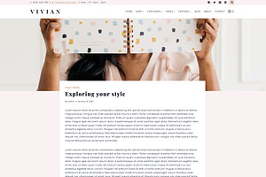 Vivian - WordPress Kadence Theme