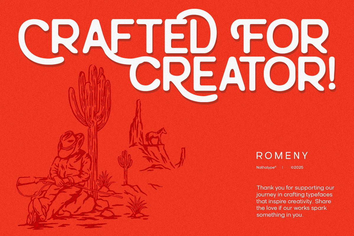 Romeny, a Sans Serif Font by Nathatype (Photo 10 of 13)