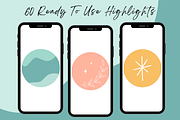 60 Pastel Instagram Story Icons, a Social Media Template by AdvertFox (Thumbnail 2 of 5)