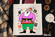 Retro Funny Christmas Santa clipart, an Illustration by DreamCafeArt (Thumbnail 3 of 4)