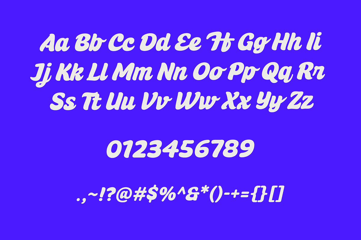 Sandler, a Script Font by Eko Bimantara (Photo 5 of 8)