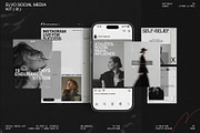 ELVO | Social Media Kit (III), a Social Media Template by Prapti Design (Thumbnail 1 of 10)