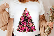 Coquette Cowgirl Christmas Tree PNG, a Transportation Illustration by Digital Artistic99 (Thumbnail 3 of 9)
