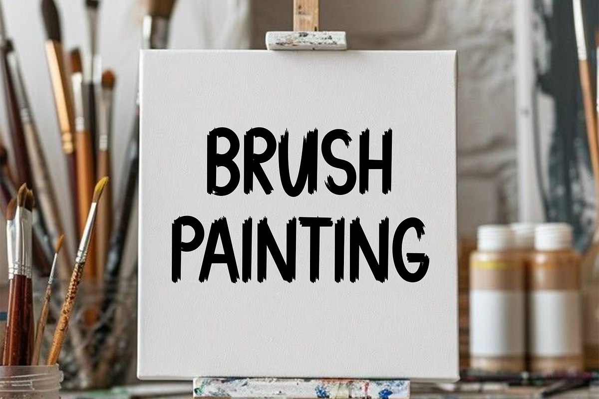 Chalk Brush, a Script Font by InermediaSTUDIO (Photo 8 of 8)