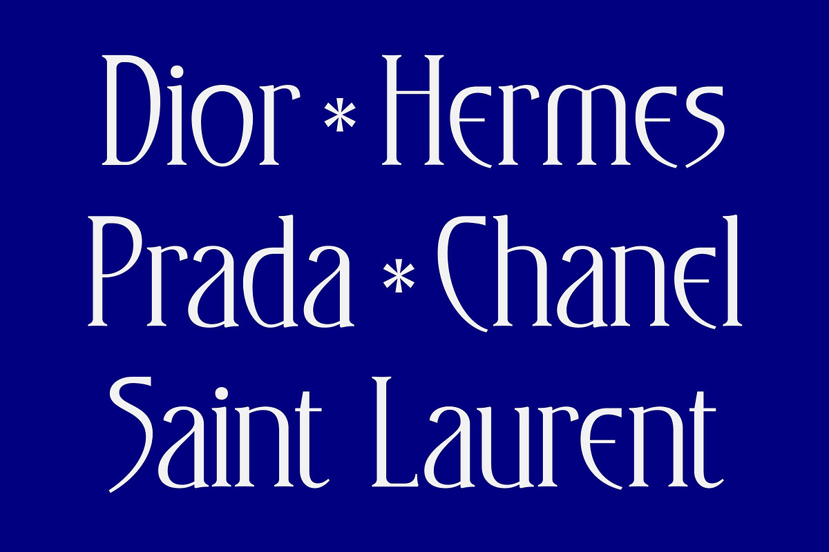 CS Strange – Modern Serif Font, a Serif Font by Craft Supply Co. (Photo 4 of 8)