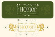 De Elora | Contemporary Art Nouveau, a Sans Serif Font by StoricType (Thumbnail 13 of 17)