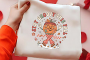 Stay Groovy This Fall Pumpkin PNG, a Seasonal Illustration by CrexoraLab (Thumbnail 2 of 4)