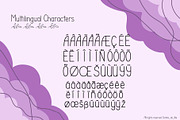 LeLavandou hand drawn Sans Serif, a Sans Serif Font by Contes_de_fée (Thumbnail 5 of 9)