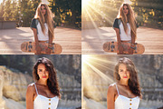 Natural Sunlight Overlays, an Object Graphic by DreamyOverlay (Thumbnail 2 of 5)
