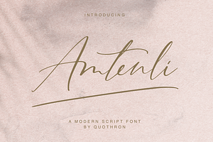 Amtenli script