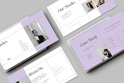 Portfolio PowerPoint Template, a Presentation Template by White Graphic (Thumbnail 7 of 7)