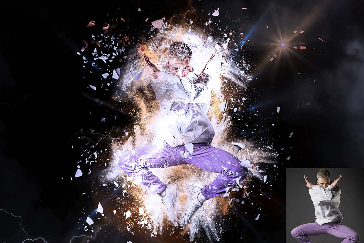 Sandstorm Effect Photoshop Action, an Action Add-On by Studio Retouch (Photo 7 of 11)