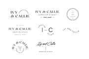 Canva Modern Aesthetic Logo Kit, a Branding & Logo Template by Forth and Wild (Thumbnail 14 of 14)