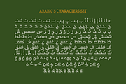 Kibtah Arabic, Modern Kufic Font, a Script Font by Namela Studio (Thumbnail 9 of 10)