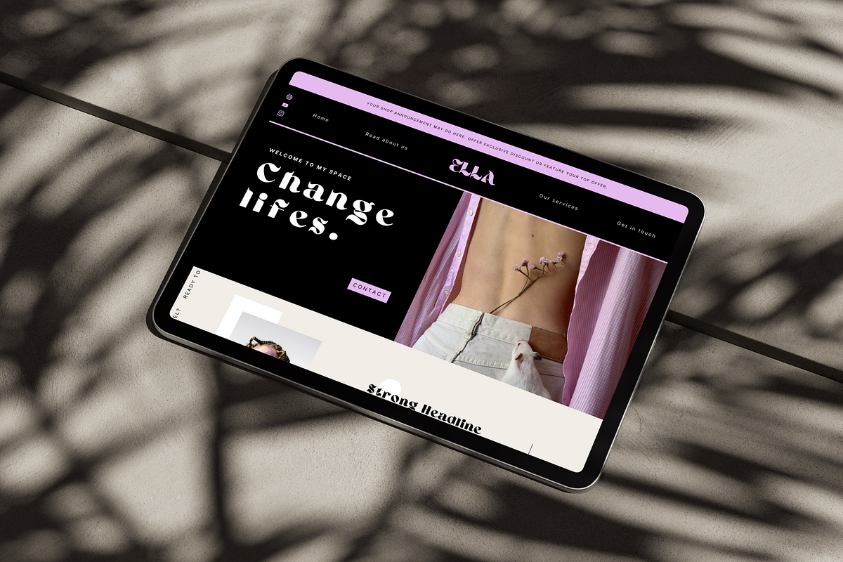 Website Template for Coach, a Websites & App Template by Prodesign (Photo 6 of 6)