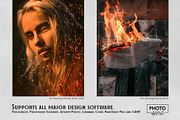 Fire Burning Effect Overlays, a Brushes & More by PhotoSpirit (Thumbnail 5 of 10)