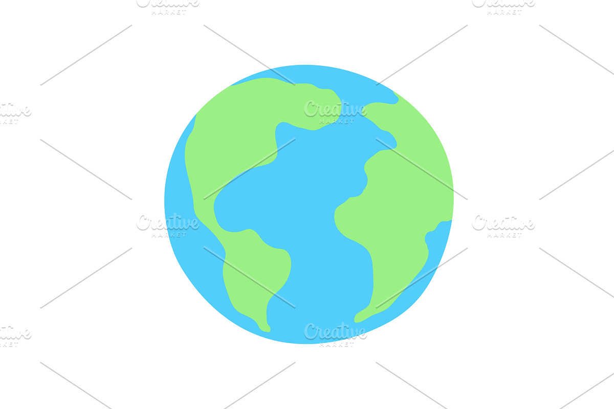 Planet Earth with sprout growing on, a Seasonal Illustration by sceptical cactus