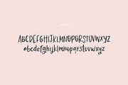 CORALEE a Bouncy Handwriting Script, a Script Font by Blush Font Co. (Thumbnail 7 of 9)